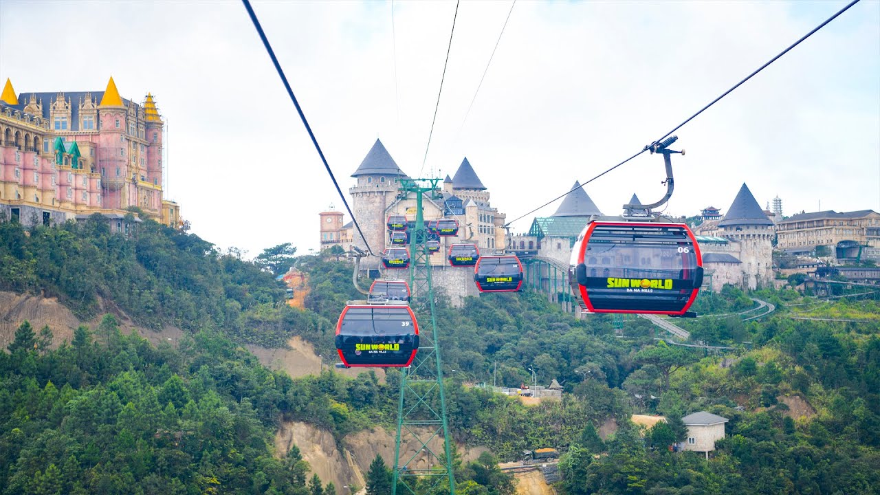 Khám phá trãi nghiệm nhà ga và cáp treo Bà Nà Hill