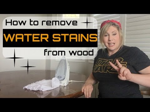 Remove Water Stains from Wood for Good! - YouTube