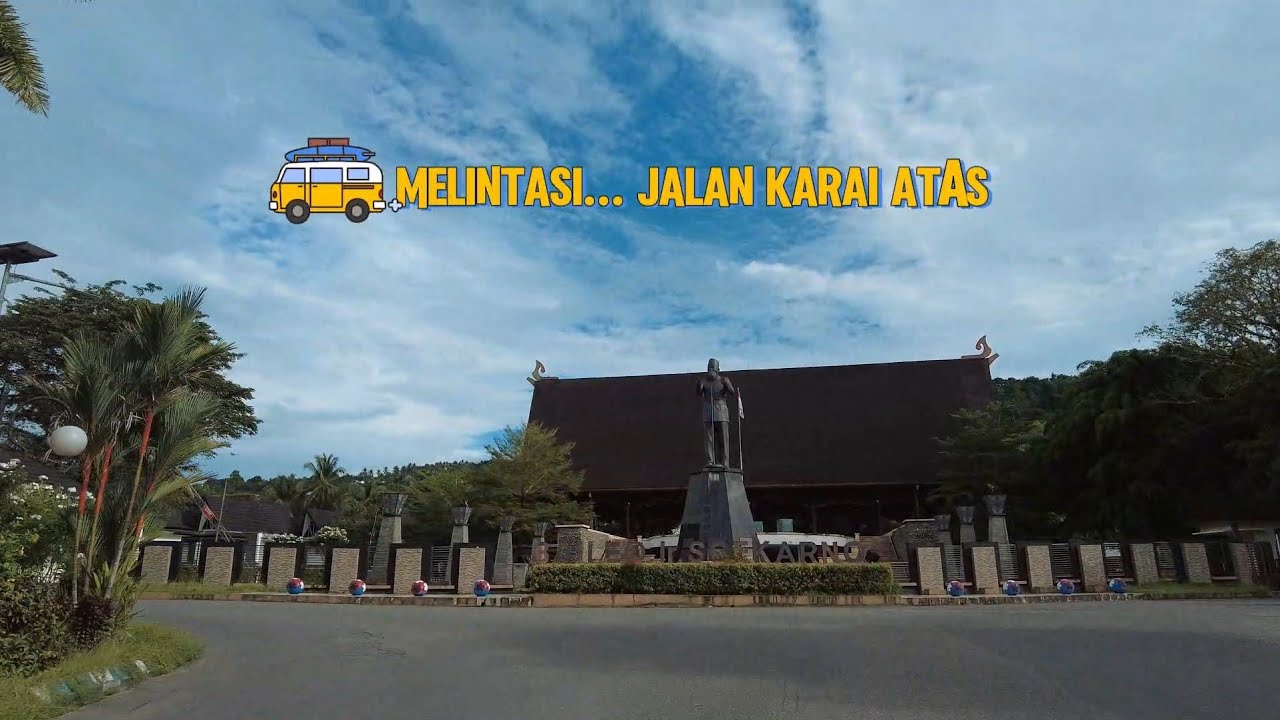 dari Masohi ke arah Amahai 🚴‍♂️