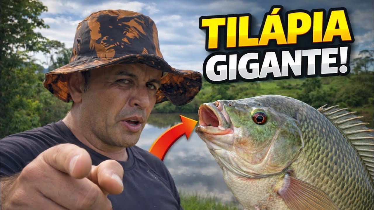 Lambari, cará, tilápia e traíra no mesmo dia!