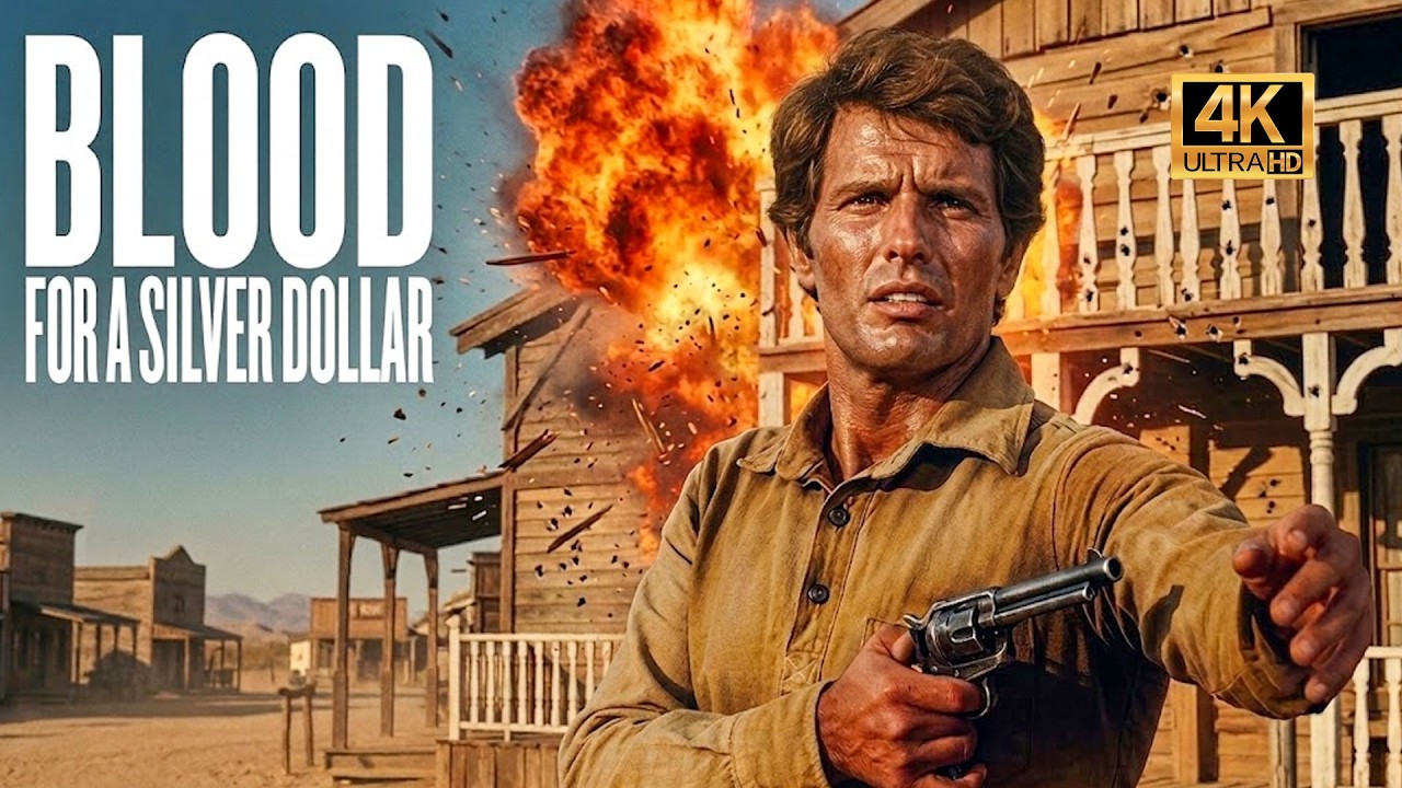 Blood for a Silver Dollar | 4K Full Movie | Western Movie