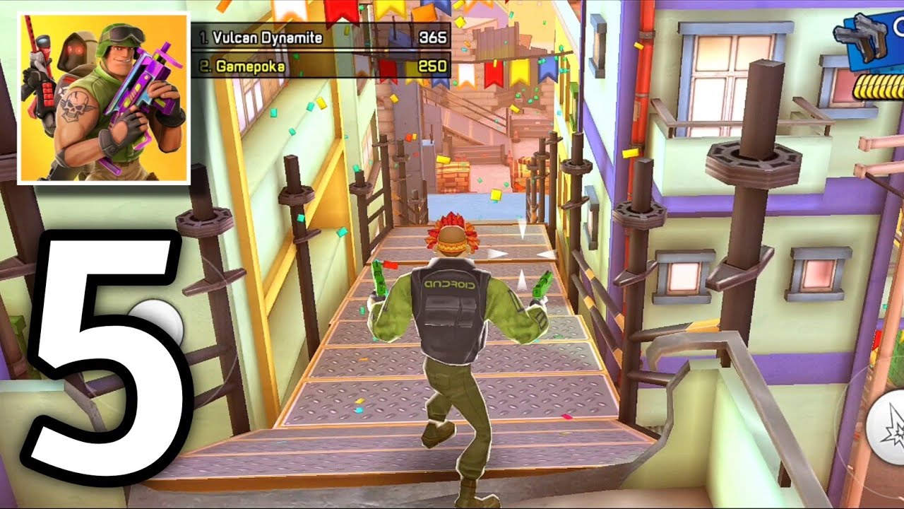 Respawnables - Online PvP Battle Gameplay Part 5- Dual Pistol ( Android/IOS)