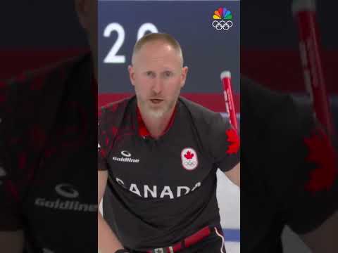A well calculated throw as a four-point end helps Canada beat Sweden 8-6 🇨🇦