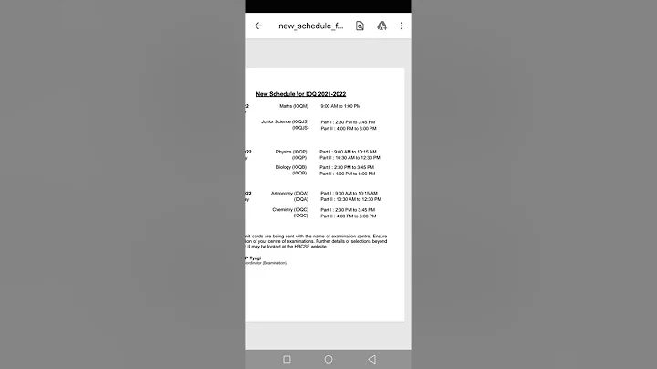 About IOQC exam rule.