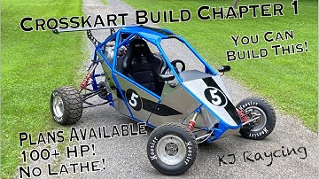 100+HP Crosskart Build #1: Starting the Frame