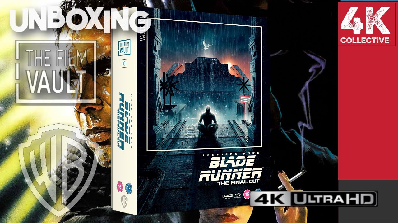 The Film Vault 001 - Blade Runner 4k UltraHD Blu-ray Premium Edition  Unboxing 