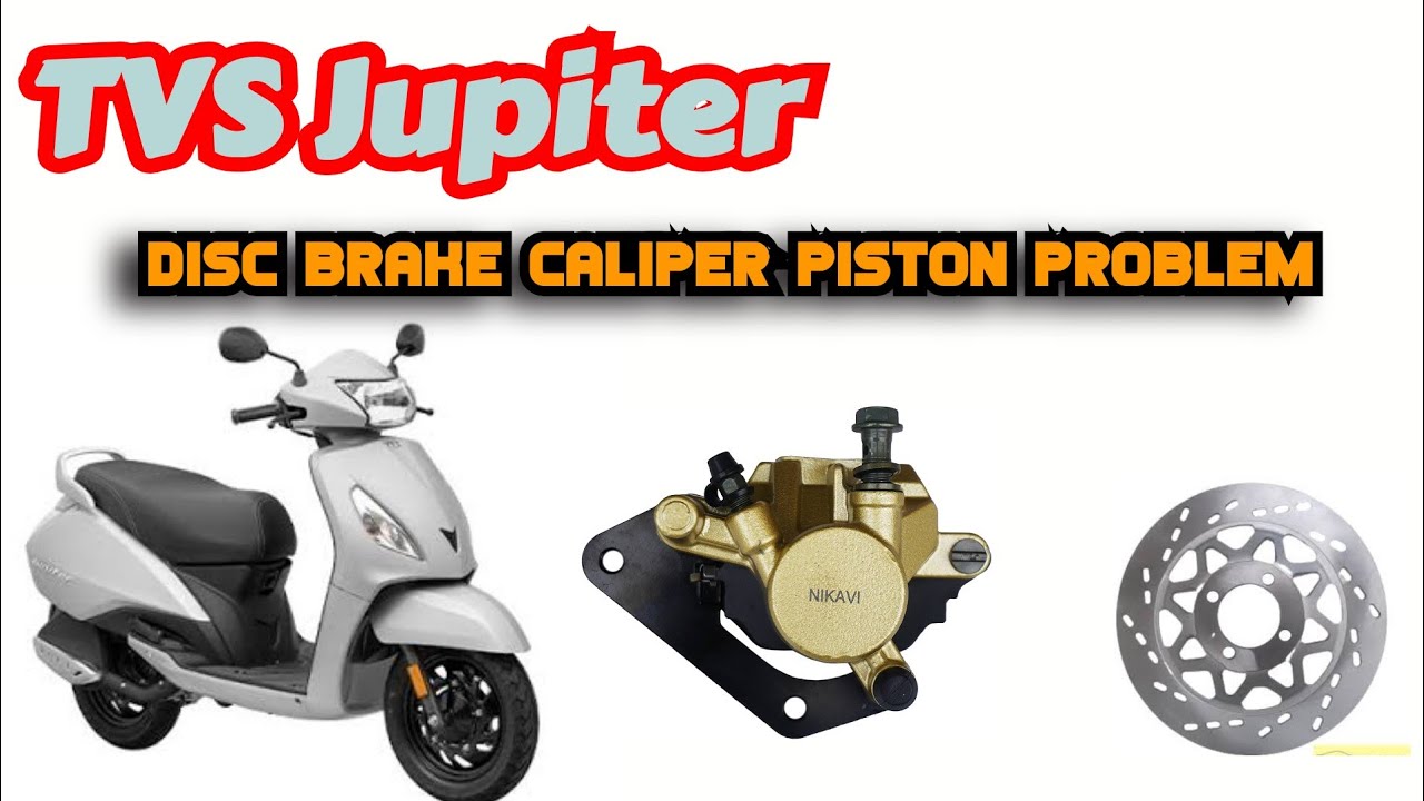 Tvs Jupiter Disc Brake Problem Wheel Not Rotation YouTube