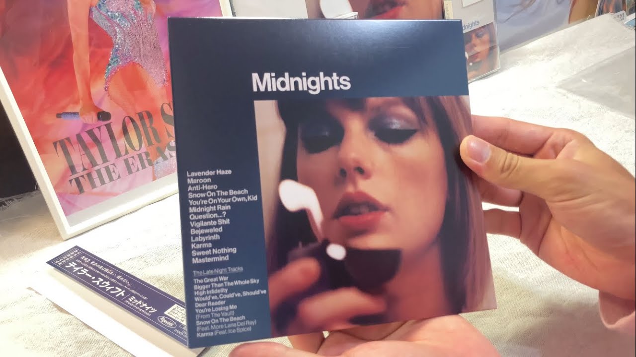 Midnights (Late Night Edition) (Japan Edition) unboxing ミッド