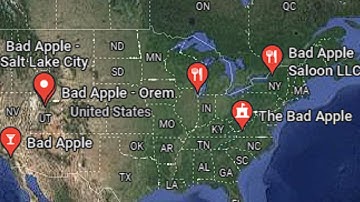 Bad Apple!! but over the world