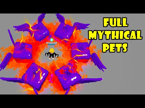Full MYTHICAL Pumpkin Halloween Godly Pet in Champions Simulator! [Roblox]