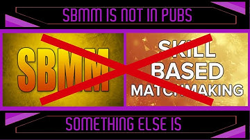 SBMM Is NOT In Pubs...But Something Else Is