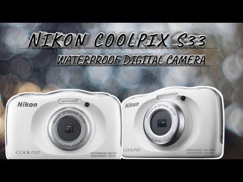 Nikon Coolpix s33 waterproof digital camera 📸