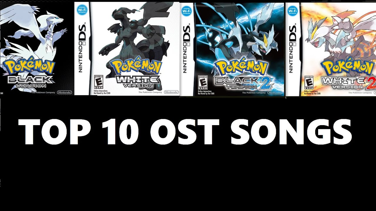 Top 10 Pokemon Black and White OST Songs - YouTube
