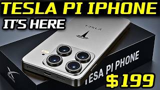 Tesla Pi Phone 2026 $199 + 7-year battery + Starlink direct—iPhone killer or just a leak