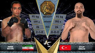 سریع و خشن 2 ترکیه و ایران😲ایپ انصار و امین نوری | Eyup Ensar (Turkey) VS Amin Nouri (IRAN)