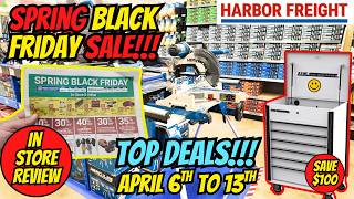 TOP 20 Harbor Freight Tool Deals Spring Black Friday Parking Lot Sale April 2026!