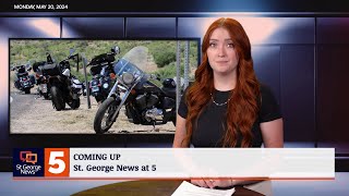 St. George News at 5: Driver crashes through wall, Ivins tax increase and motorcyclists collide