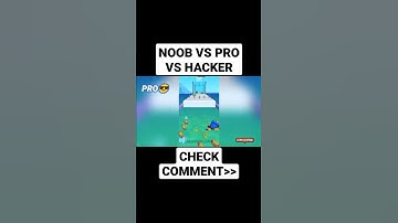 How Do NOOB💩 VS PRO😎 VS HACKER👹 Complete Level In Monster Run 3D⁉️