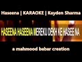 Haseena haseena  lyrical karaoke  rap song  original music kayden sharma  mtv hustle 03