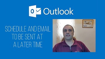 Delay or schedule sending email messages in Outlook.