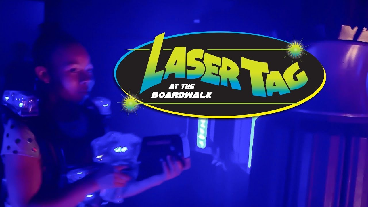 Laser Tag at the Boardwalk