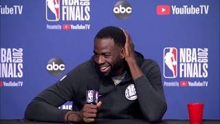 Draymond Green Full Interview - Game 2 Preview | 2019 NBA Finals Media Availability