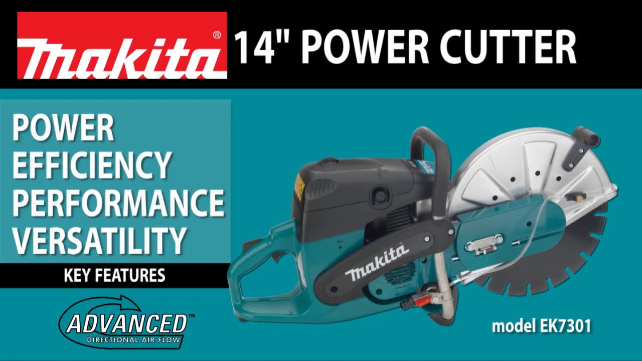 MAKITA 355MM PETROL POWER CUTTER 73ML, EK7301 Cordless Cutters