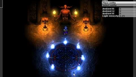 Ethanon 2D Game Engine: Classical Chrono Trigger Scenes