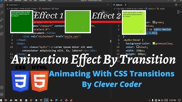Animating With CSS Transitions | Bangla Video Tutorial On Web Design No : 29