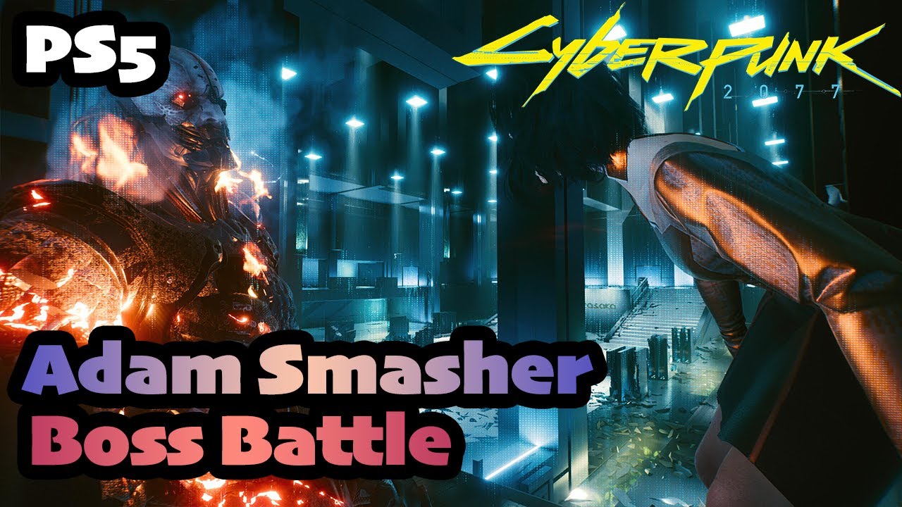 Cyberpunk 2077 | Adam Smasher Boss Battle - YouTube