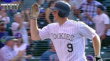 ARI@COL: LeMahieu crushes three-run homer to center