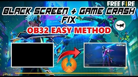 Fixed-Free Fire 🤖 Has Stopped Working problem OB32 in Phoenix OS Update BlackScreen Illuminate