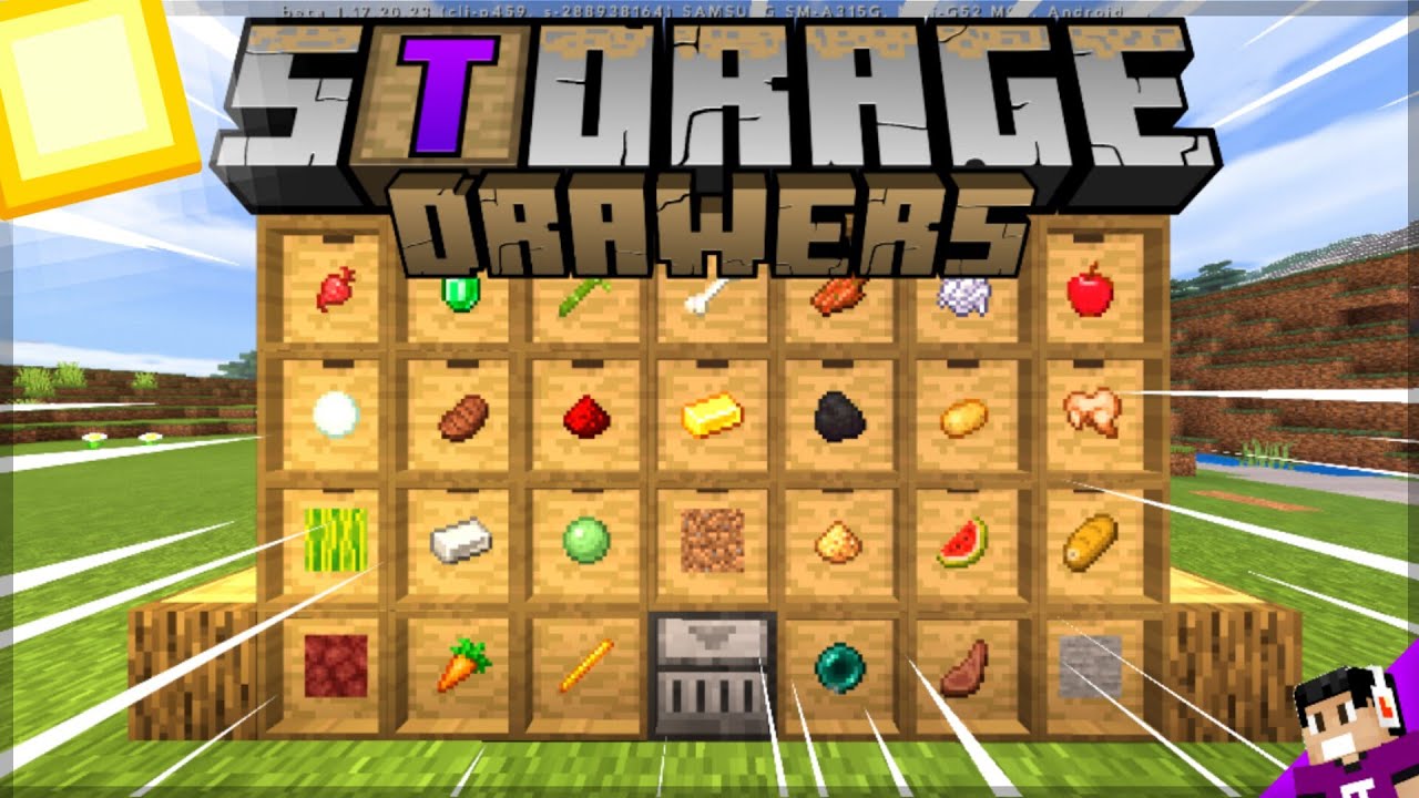 Addon Storage Drawers para MCPE! YouTube