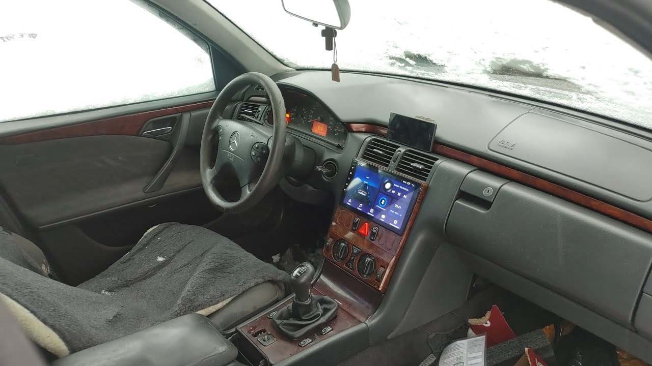 ANDROID МАГНІТОЛА 2DIN НА MERCEDES W210 #w210 #mercedes #mercedesw210 # ...