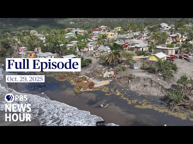 PBS News Hour West live episode, Oct. 29, 2025