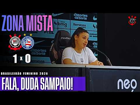 "IT'S HARD TO REACH 10 FINALS": DUDA SAMPAIO ANALYZES THE SPOT AND THE DECIDER AGAINST SÃO PAULO