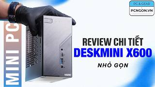 [PCNGON] Mini PC Bỏ Gọn Trong Balo, Sử Dụng CPU Desktop AMD: ASRock DeskMini X600 USB4