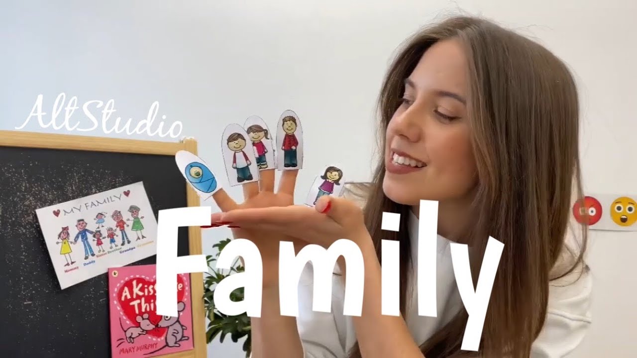 My Family tutorial  and Finger Puppets👫 - AltStudio