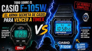 El arma secreta de Casio para derrotar a Timex | F-105W