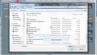 MDWare Tutorial Version 18   Email Merge