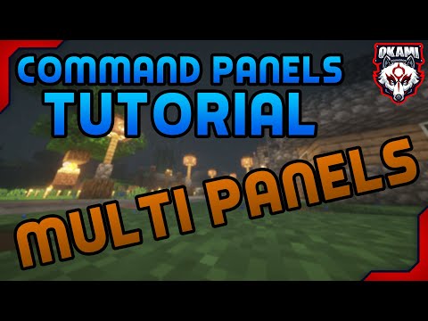 How To Make Mutli Panels With Command Panels!