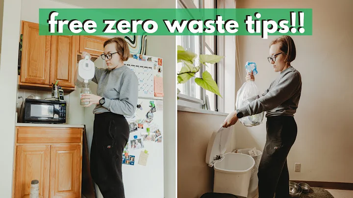 LIVING ZERO WASTE ON A BUDGET // 25 free ways to live zero waste pt 6 🌱♻
