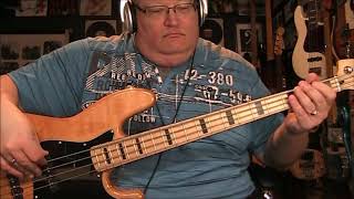 Kiss 2,000 Man Bass Cover with Notes & Tab