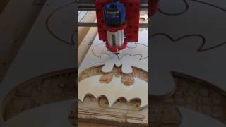 CNC Router logo Batman