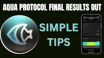 Aqua protocol Final results is out; Do this to secure your Assets