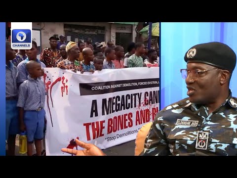 Makoko Demolition: No Human Right Will Make Children With School Uniforms Protest — Lagos CP