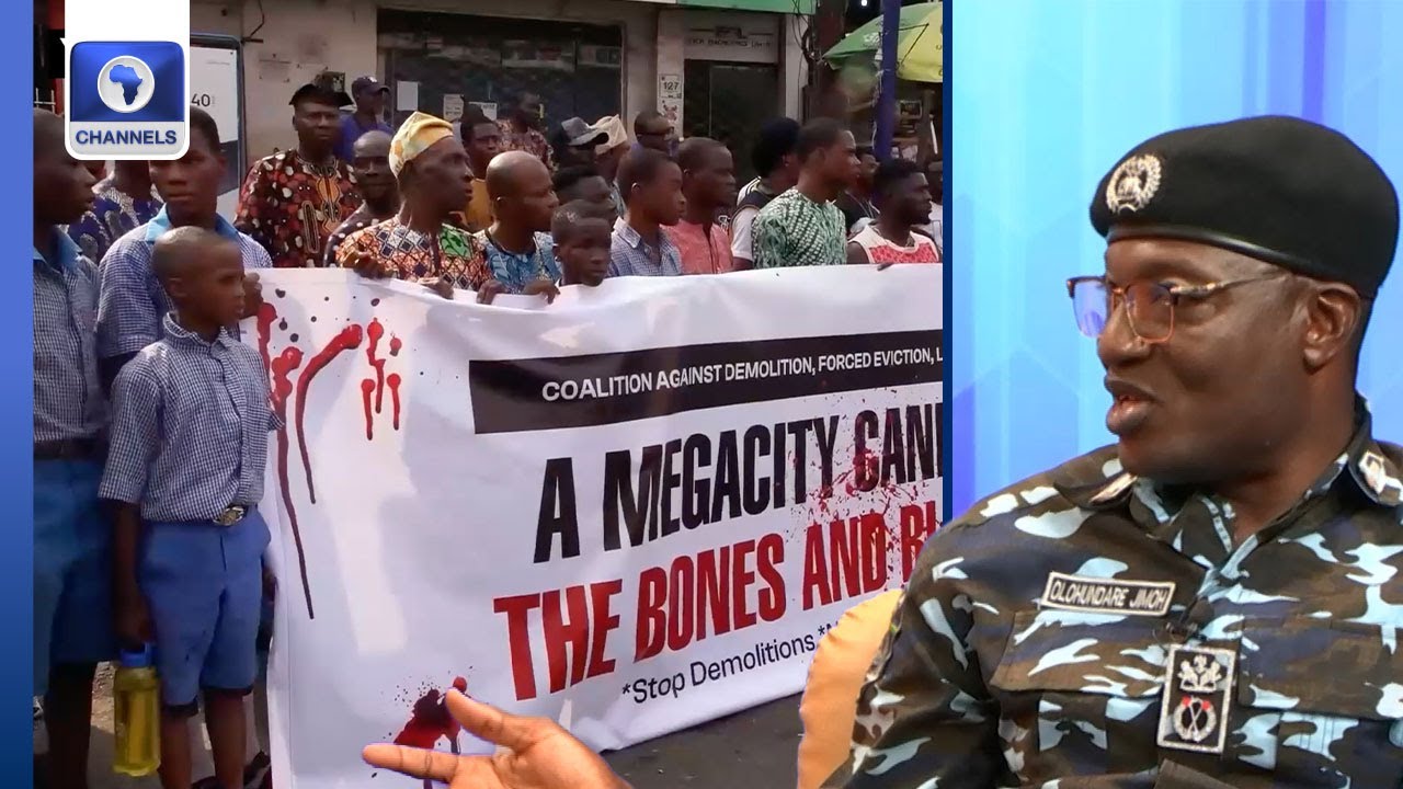 Makoko Demolition: No Human Right Will Make Children With School Uniforms Protest — Lagos CP