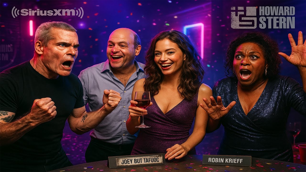 𝗧𝗵𝗲 𝗛𝗼𝘄𝗮𝗿𝗱 𝗦𝘁𝗲𝗿𝗻 𝗦𝗵𝗼𝘄 - Henry Rollins  Robin's party fight