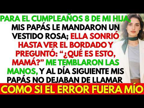 “¿Qué es esto, mamá?”, preguntó mi hija de 8. Miré su regalo y me quedé helada…