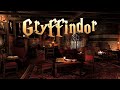 Study in gryffindor common roomhp asmr ambience  magic spells page turning crackling fire  more